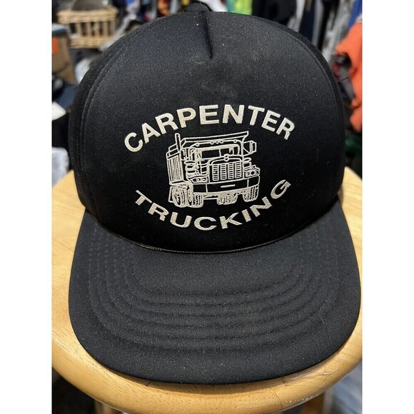 Vintage Carpenter Trucking SnapBack Hat - Picture 1 of 8